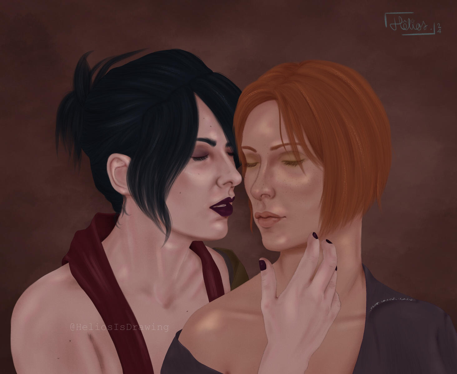 Morrigan x Leliana